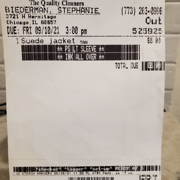 Suede knee length coat w/ faux fur. From Nordstrom's, Petite M, like new. - Picture 4 of 4